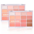 KATY Alpha Shopping Way Make Soft Blurng Eye Palette 08 Candy Coral 2pcs