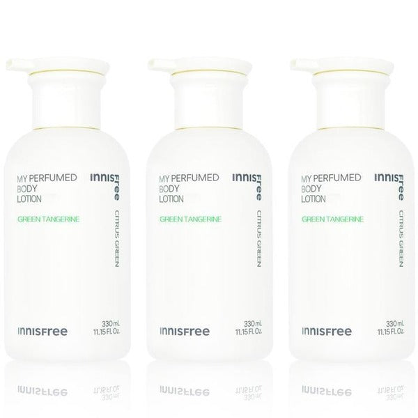 KTR Alpha Shopping 16575269-[Innisfree] Innisfree My Perfumed Body Lotion 330mL Green Tangerine 3 pc
