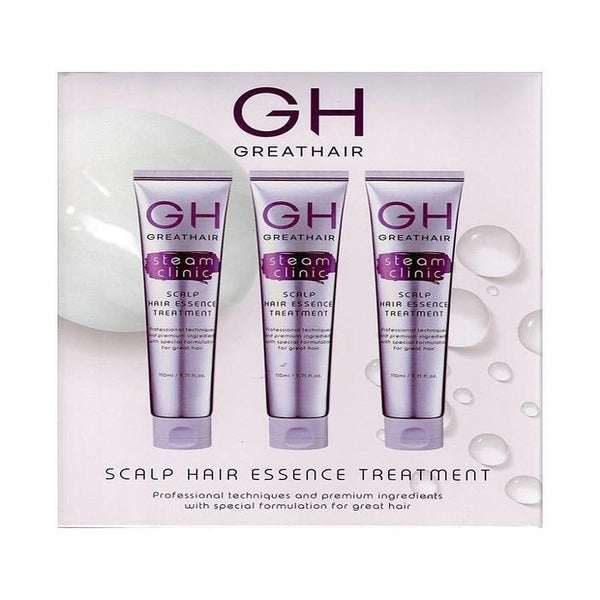 KATYALPHA SHOPPING GH GreatHair Steam Clinic Scalp Hair Essence No Wash Treatment 110ml x 3SET