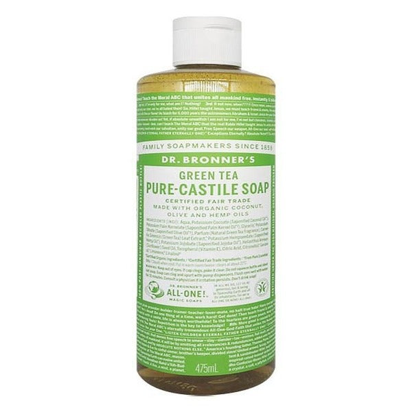 KatyAlphaShop Dr.Bronner's Pure Castile Soap Green Tea 475ml x2SET