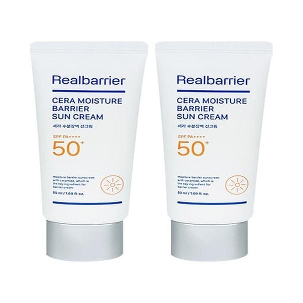 KatyAlphaShopping RealBarrier Ceramide Moisture Barrier Sun Cream 50ml 2pcs x2SET(SH)