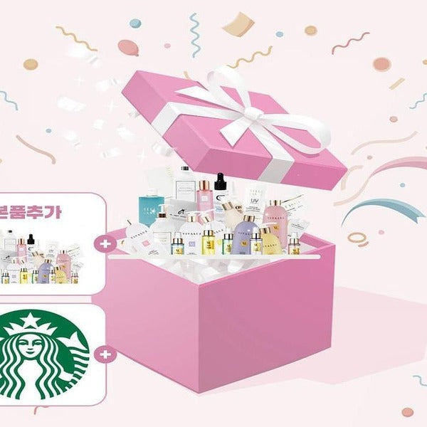 KATYALPHASHOPPING 46608523-(including STARBUCKS) lucky box cosmetics random 2-3 items set x2 SET(SH)