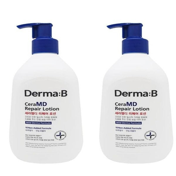 KATYALPHASHOPPING Dermave Seramide MD Repair Lotion Unscented 400ml 2pc x2SET(SH)