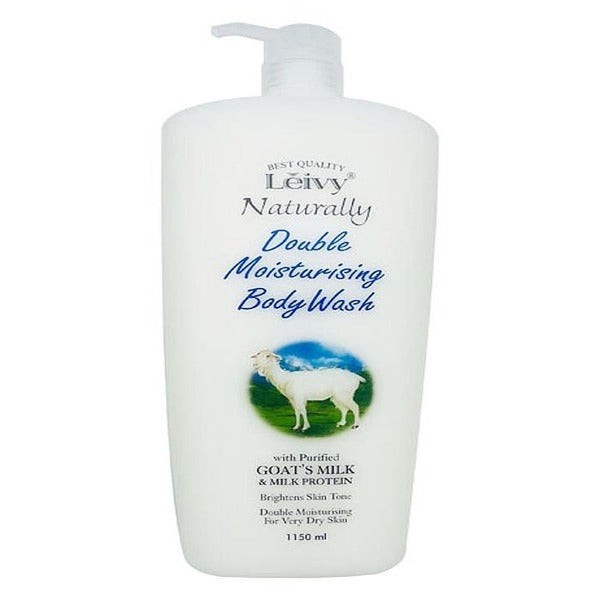 KATYALPHA SHOPPING Levey Goat Milk Body Wash Cotton Flower Scent 1.15L x2SET(SH)