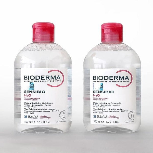 KatyAlphaShopping 1+1 Biorederm SensiBio Cleansing Water 500ml Gentle x2SET(SH)