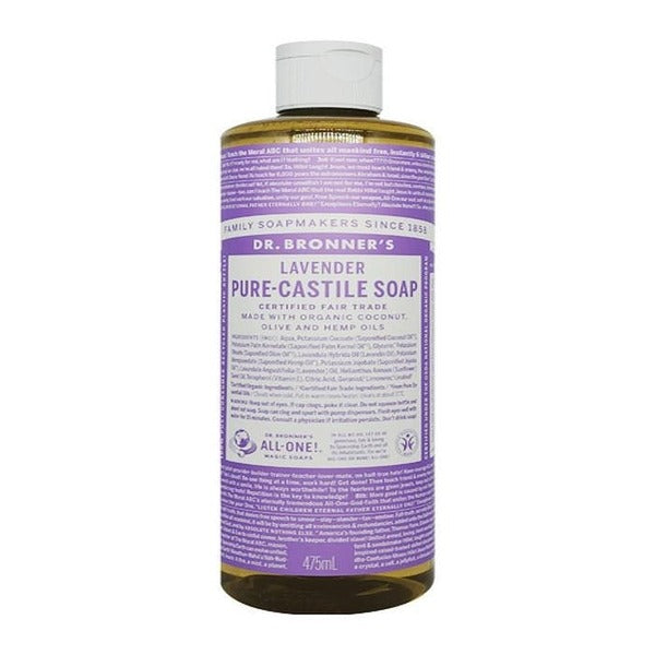 KatyAlphaShop Dr.Bronner's Pure Castile Soap Lavender 475ml 1 piece x3 SET(SH)