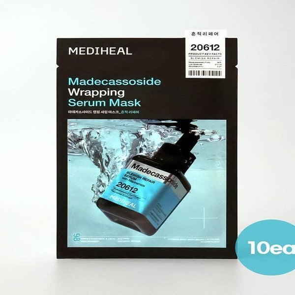 Katy Alpha Shopping Mediheal Wrapping Serum Mask 10pcs (Madecasside Trace Repair) x2 SET(SH)