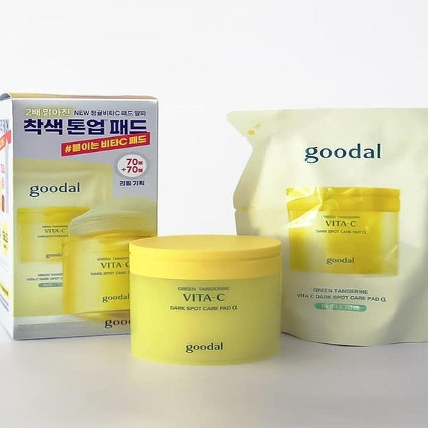Katy Alpha Shopping Qudal Qing Ju VitC Spot Care Pads (Alpha) 70 + Refill x3 SET(SH)