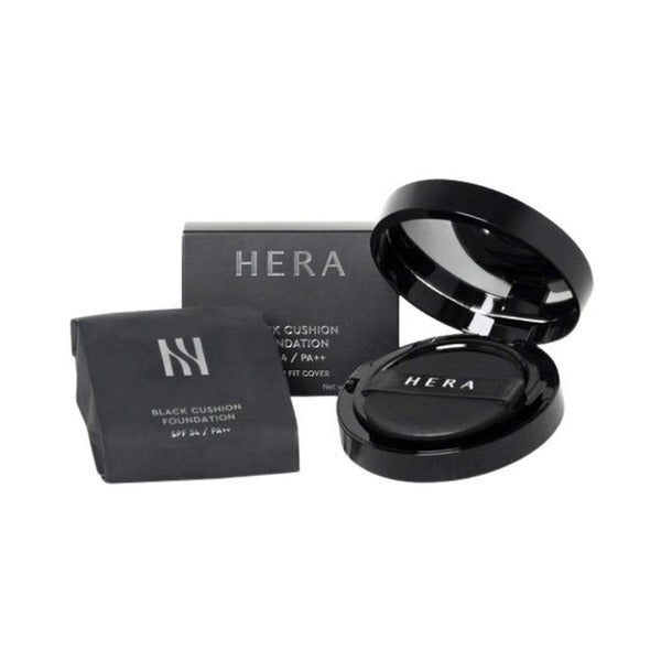 KATY ALPHASHOP HERA BLACK CUSHION FOUNDATION ORIGINAL 15g + REFILL 15g DUO (21N1)
