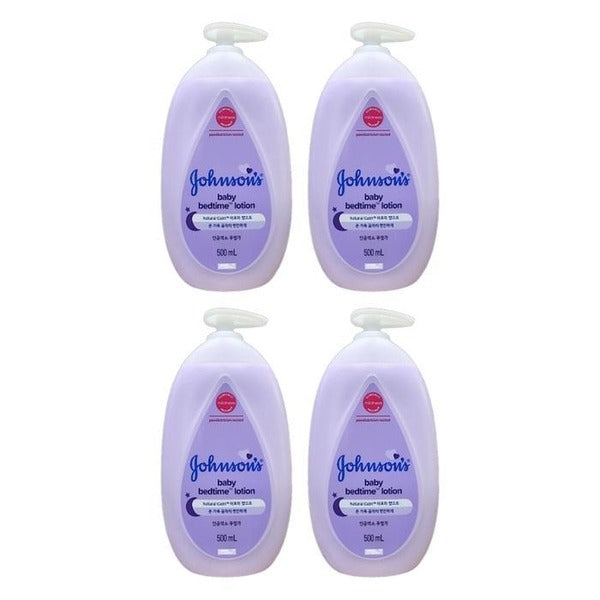 KatyAlphaShop Johnson's Bed Tan Imm Baby Moisturizing Body Lotion 500ml x 4