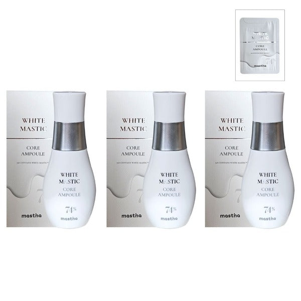 Massina White Mastic Core Ampule Season 4 30ml 3 pcs+ Sample 1 sheet