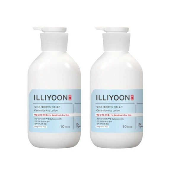 KATYALPHA Shopping Illyun Ceramide Atorotion 564ml x 2 Set Unfragranced Low-Irritation Moisture