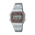 Casio A168WA-5A Universal Square Metal Wristwatch