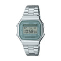 CASIO A168WA-3A Universal Square Metal Wrist Watch