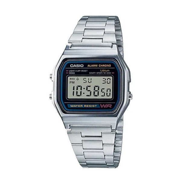 CASIO A158WA-1 Public Square Vintage Metal Watch