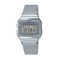 Casio A700WM-7A Universal Square Metal Wristwatch