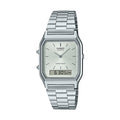 Casio AQ-230A-7A Universal Square Metal Wristwatch