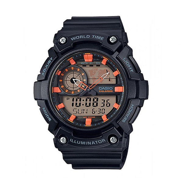 CASIO AEQ-200W-1A2 Men's Electronic Sports Wristwatch