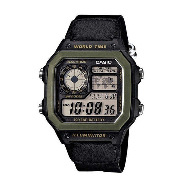 Casio AE-1200WHB-1B Men's Sports Electronic Watch