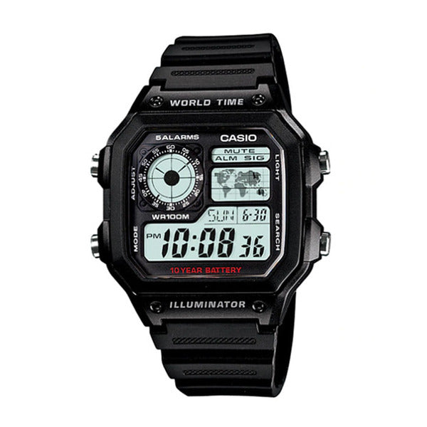 Casio AE-1200WH-1A Men's Sports Electronic Watch
