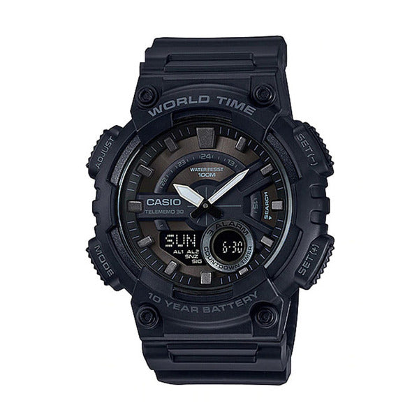 CASIO AEQ-110W-1B Men's Sports Military Watch