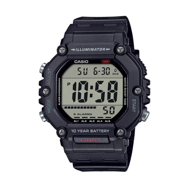 Casio AE-1600H-1A Men's Sports Military Watch