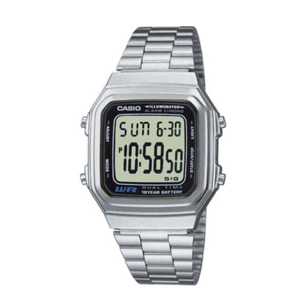 CASIO A178WA-1A Universal Square Metal Retro Watch