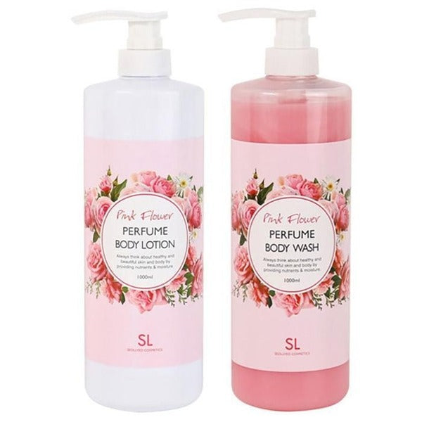 KatyAlphaShopping [SS62] Rose fragrance body lotion and body wash 1 piece