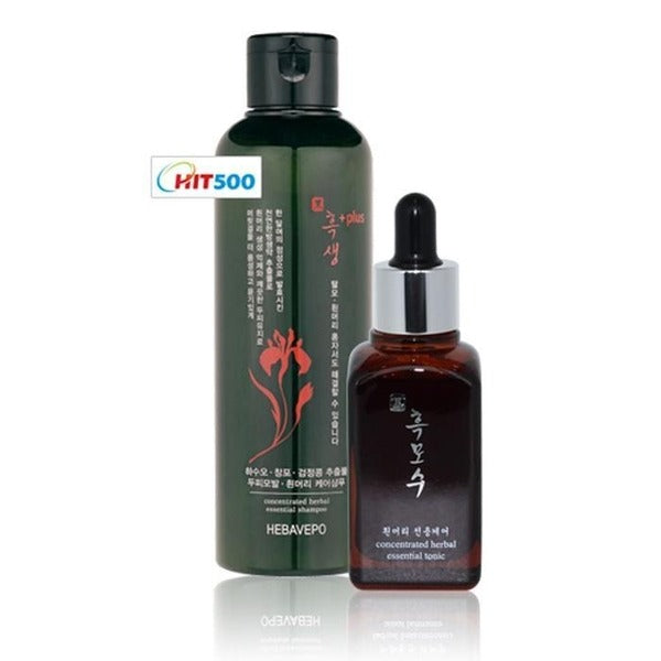 Katy Alpha Shopping [SS62] White Hair Black Mo Su White Hair Care Set 1 Piece Shampoo 1 Piece