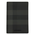 Bvlgari Charcoal Check Passport Case 8073278