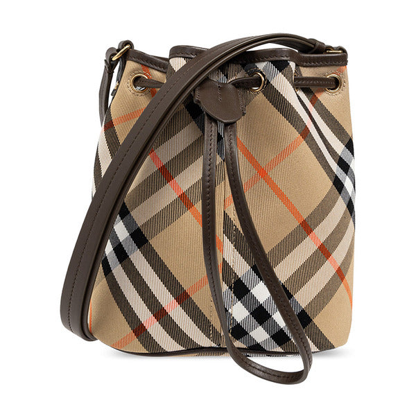 Burberry Drawstring Check Bucket Bag 8093804