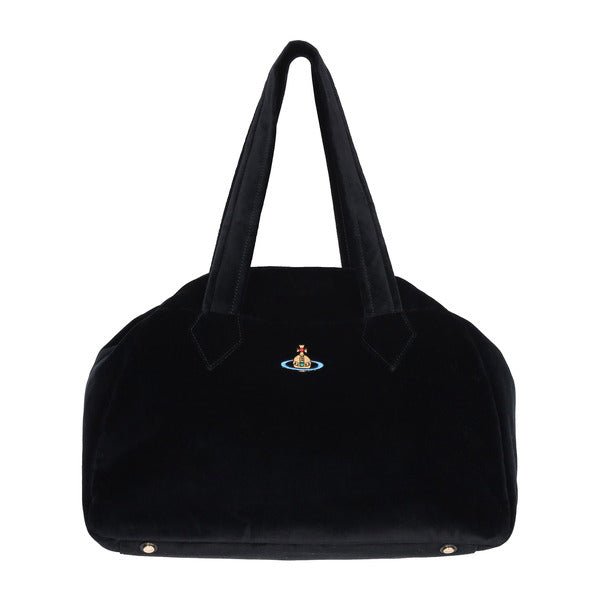 Vivienne Westwood Archive Jasmine Velvet Black Women's Large Tote Bag 47010005W W00ZL N401