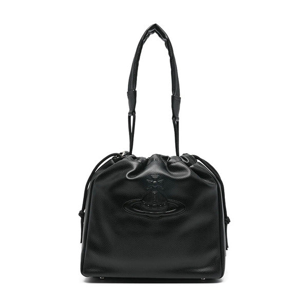 26SS Vivienne Westwood Hilary Black Women Bucket Bag 4C020003U S000D N403