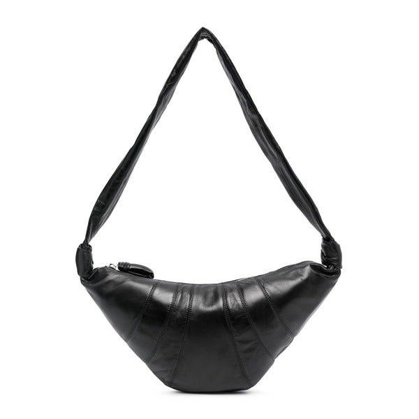 Saint_Sebastien Lemer Crepe Medium Shoulder Bag Black BG0001 LL095 999