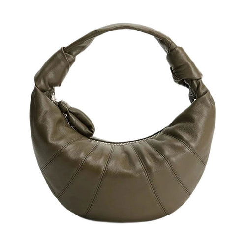 26SS Lemer Fortune Croissant Mini DarkTaupe Women's Tote Bag BG0125 LL095 678