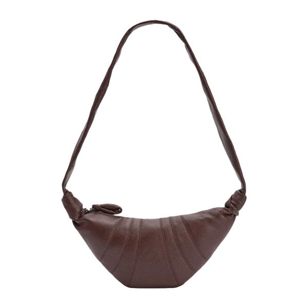 Le Marais Croissant Small Roasted Pecan Common Shoulder Bag BG0003 LL0018 503
