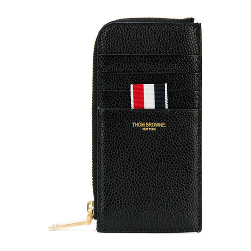 26SS Tom Brown Zip Around Credit Card Wallet Black MAW080A 00198 001