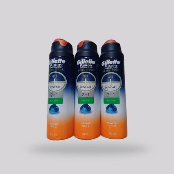 KATY Alpha Shopping [Gilette] Gilette Moisturizing Foam Razor Sensitive 2in1 Proglide 170g x 3
