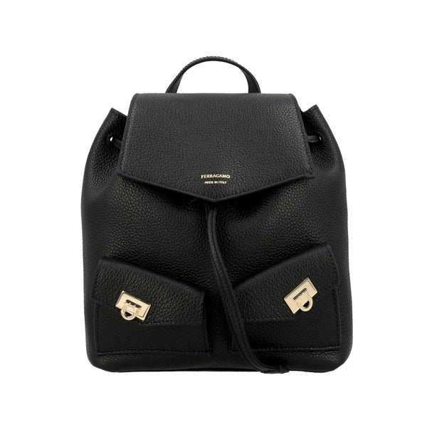 Ferragamo 220941 785886 hug logo mini backpack