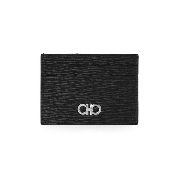 Ferragamo 66 A387 0704957 (66A387 704957) gradient two-tone money clip card wallet