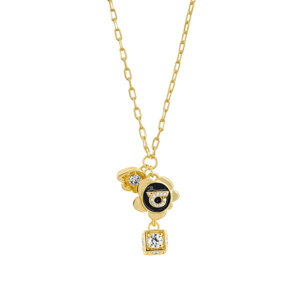 Ferragamo 760936 0790700 pendant necklace