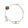 Ferragamo 76 0939 0790719 Ganzhini Crystal Flower Ring