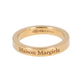 Maison Margiela SM1UQ0122 P8865 202 Engraved Logo 3mm Silver Ring