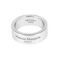Maison Margiela SM1UQ0124 P8865 102 Engraving Logo 6.5mm Silver Ring