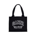 Ganni A6647 Easy Large Tote Bag