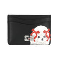 Ganni B3010118 099 Poodle Logo Bow Card Wallet