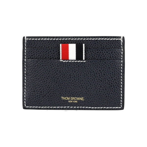 Tom Brown UAW067A 00198 Pebble Grain Stitch Leather Card Wallet