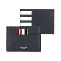 Tom Brown UAW075A 00198 415 Pebble Grain 4-bar Stripe Triple Threat Card Wallet