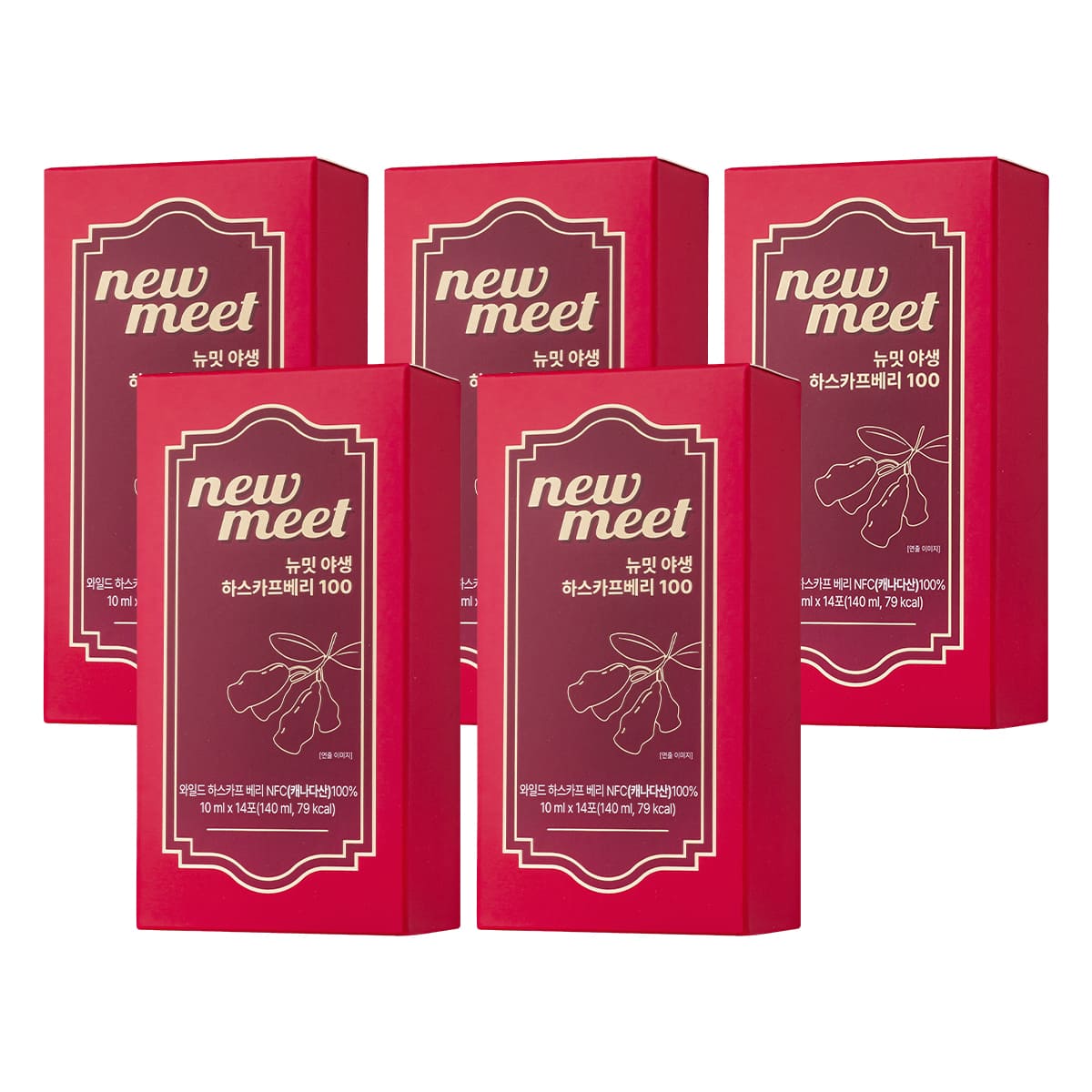 Newmit Newmit Wild Hascapberry NFC Juice 5 Boxes 70 Sachets