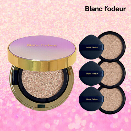 [Free Shipping] [Blancoder] (Blancoder) Glow Cushion 4-Pack (1 Compact + 3 Refills) Package